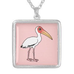 Milky Stork Medium Necklace