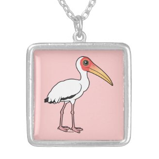 Milky Stork Medium Necklace