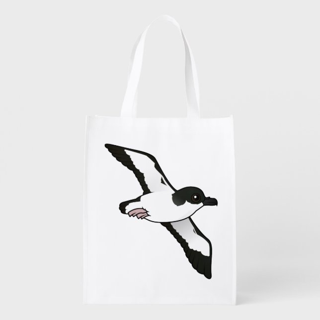 Birdorable Newell's Shearwater flight Grocery Bag (Back)