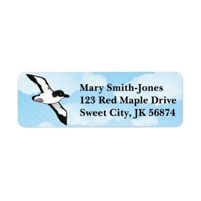 Birdorable Newell's Shearwater flight Label