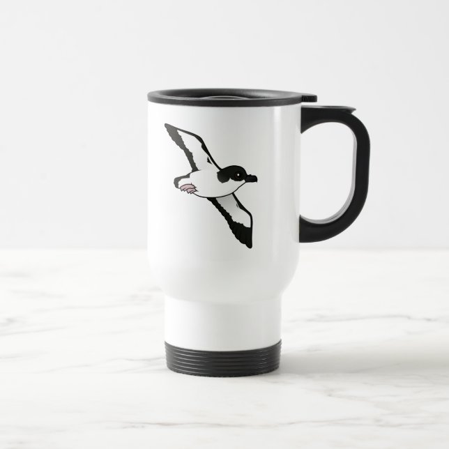 Birdorable Newell's Shearwater flight Travel Mug (Right)