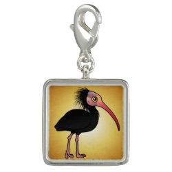 Northern Bald Ibis Charm