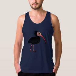 Northern Bald Ibis Men's American Apparel Fine Jersey Tank Top