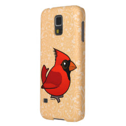 Male Northern Cardinal Case-Mate Barely There Samsung Galaxy S5 Case