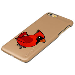 Male Northern Cardinal Incipio Feather® Shine iPhone 6 Plus Case