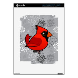 Male Northern Cardinal Amazon Kindle DX Skin