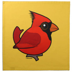 Male Northern Cardinal Cloth Napkins (set of 4) dinner 20