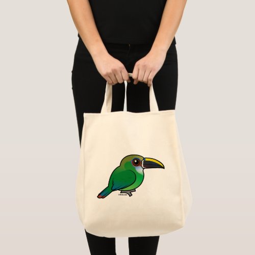 Birdorable Northern Emerald Toucanet Tote Bag