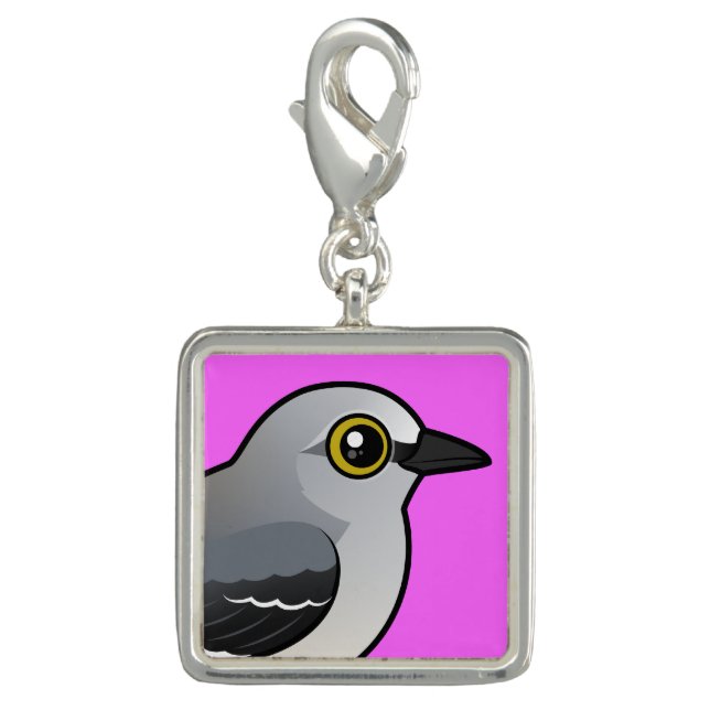 Birdorable Northern Mockingbird Charm (Front)