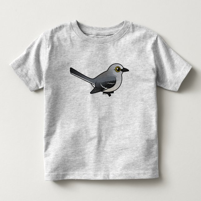 Birdorable Northern Mockingbird Toddler T-shirt (Front)