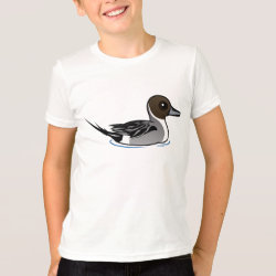 Northern Pintail Kids' American Apparel Fine Jersey T-Shirt