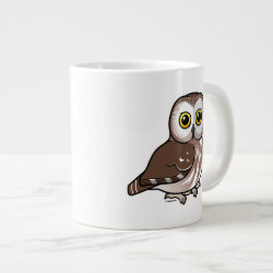 Northern Saw-whet Owl Jumbo Mug