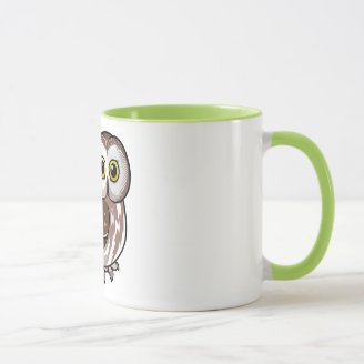 Northern Saw-whet Owl Combo Mug