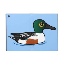 Swimming Northern Shoveler Powis iCase iPad Mini Case with Kickstand