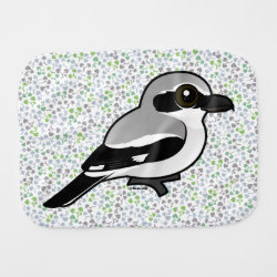 Northern Shrike Burp Cloth