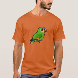 Orange-winged Amazon Men's Basic Dark T-Shirt