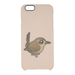 Pacific Wren Uncommon iPhone 6 Clearly™ Deflector Case