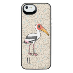 Painted Stork Uncommon iPhone 5/5s Clearly™ Deflector Case