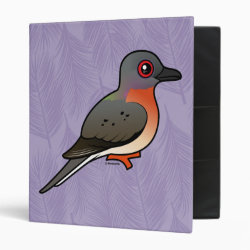 Birdorable Passenger Pigeon Avery Signature Binder 8.5x11