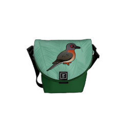 Birdorable Passenger Pigeon Rickshaw Mini Zero Messenger Bag
