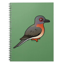 Birdorable Passenger Pigeon Photo Notebook (6.5