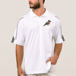 Birdorable Passenger Pigeon Men's Adidas Golf ClimaLite® Polo Shirt