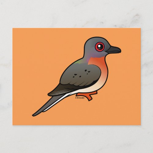 Birdorable Passenger Pigeon Postcard