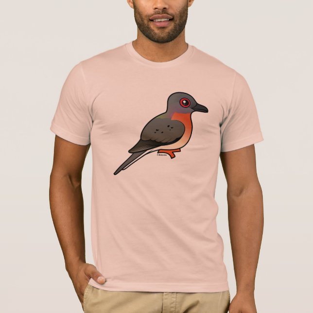 Birdorable Passenger Pigeon T-Shirt (Front)