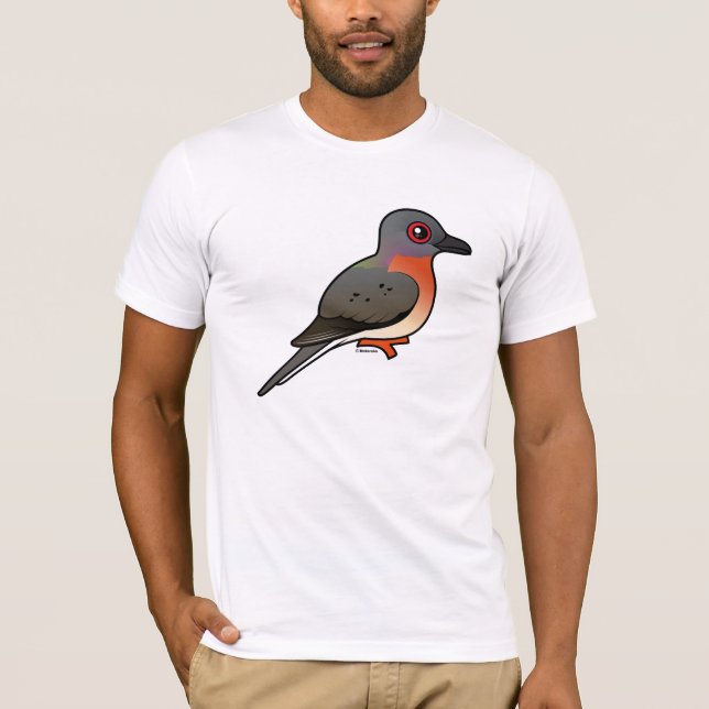Birdorable Passenger Pigeon T-Shirt (Front)