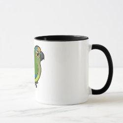 Birdorable Peach-fronted Parakeet Combo Mug