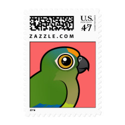 Birdorable Peach-fronted Parakeet Small Stamp 1.8
