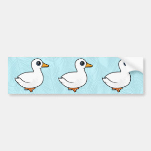 Birdorable Pekin Duck Bumper Sticker
