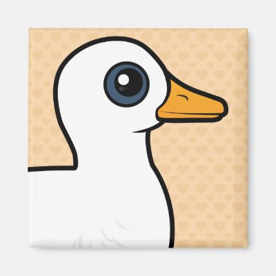 Birdorable Pekin Duck Magnet