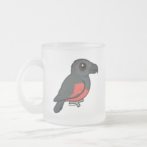 Pesquet S Parrot Frosted Glass Mug In Birdorable Shop