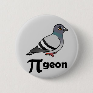 Birdorable PI-geon / Pigeon Pi Button