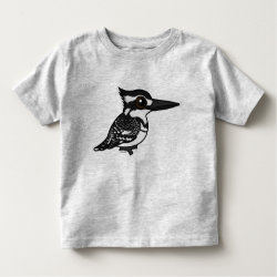 Pied Kingfisher Toddler Fine Jersey T-Shirt
