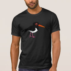 Birdorable Pied Oystercatcher Men's Alternative Apparel Basic Crew Neck T-Shirt