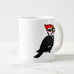 PIleated Woodpecker Jumbo Mug