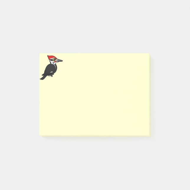 Birdorable Pileated Woodpecker Post-it Notes (Front)