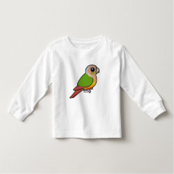 Pineapple Green-cheeked Conure Toddler Long Sleeve T-Shirt