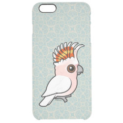 Pink Cockatoo Uncommon iPhone 6 Plus Clearly™ Deflector Case
