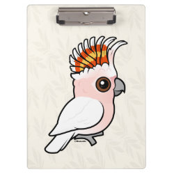 Pink Cockatoo Clipboard