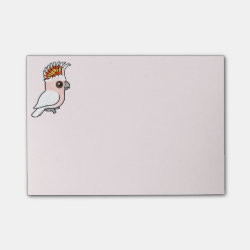Pink Cockatoo Post-it Notes