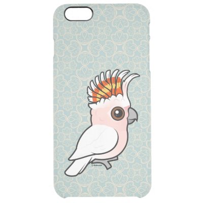 Birdorable Pink Cockatoo Clear iPhone 6 Plus Case