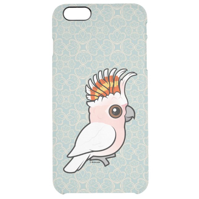 Birdorable Pink Cockatoo Uncommon iPhone Case (Back)