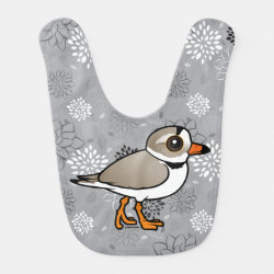 Birdorable Piping Plover Baby Bib