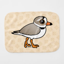 Birdorable Piping Plover Burp Cloth