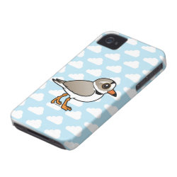 Birdorable Piping Plover Case-Mate iPhone 4 Barely There Universal Case
