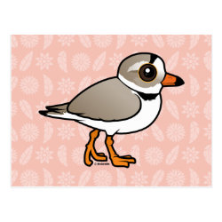Birdorable Piping Plover Postcard