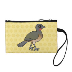Plain Chachalaca Key Coin Clutch